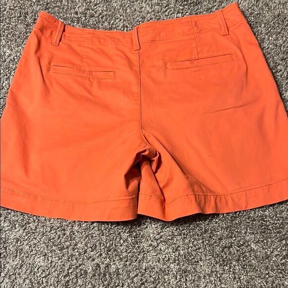 Loft Vibrant Orange Shorts - Picture 2 of 8